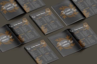 do catering menu design within 24 hours, price list, resturent menu