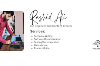 provide product guides, technical writing, and user manuals