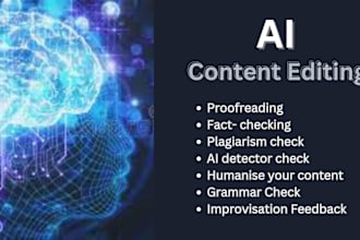 proofread edit rewrite chatgpt ai generated articles blogs essays, transcript