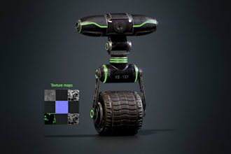 create 3d gun models and game assets with pbr textures for unity unreal