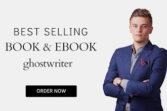 write your ebook, amazon KDP book, ebook ghostwriter