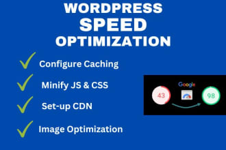 improve google pagespeed score, gtmetrix of wordpress site