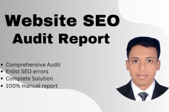 provide website SEO audit report