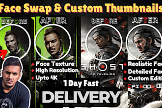 create face swap thumbnails for your youtube channel in a day