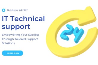 provide admin support, customer service, and IT support