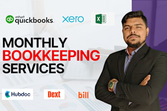 do monthly bookkeeping catchup cleanup setup on quickbooks online