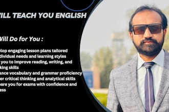 be your english teacher and conversational friend