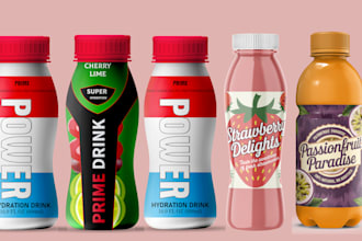 design label for beer,juice, sports drink, energy drink, beverage,soda, seltzer