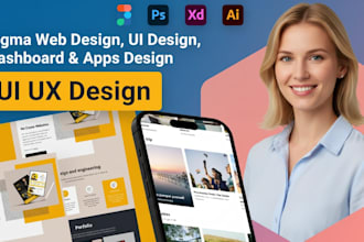 do figma landing page, saas website, figma website design