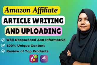 write SEO optimized articles and blog posts for affiliate marketing