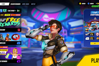 design attractive game ui ux for mobile games