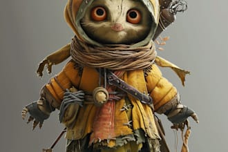 make  character game concept art