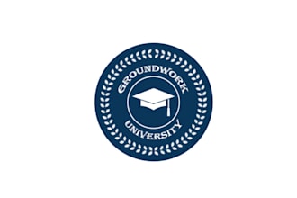 design splendid sophisticated ground work university logo