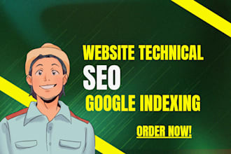 index your website and backlinks in google with technical seo servicve