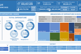 do power bi dashboard for budget expenditure and trend analysis