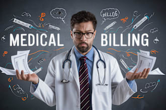 do medical billing, payment posting, denial handling