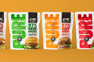 design food pouch packaging or mylar bag