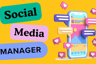 be your social media manager and content creator or schedule post