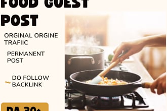guest post on kitchen, food recipe, cooking, cookware blog