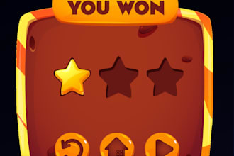 design 2d game UI, to improve your experience