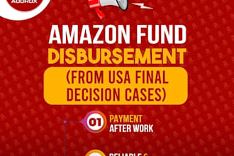 recover your stuck or suspended funds from amazon account