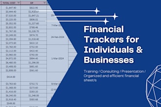 do your personal or business financial tracker