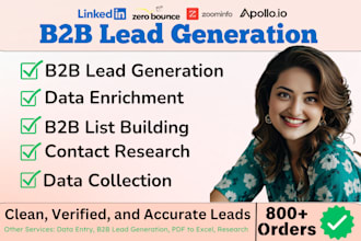 do data enrichment, lead list, business leads, b2b lead generation