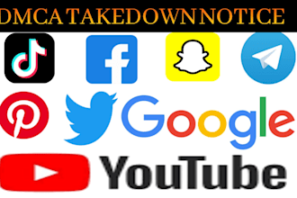 takedown copyright defamatory content on yt,ig,fb,x,google,reddit by dmca law