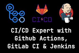 your cicd expert with github actions, gitlab ci, and jenkins