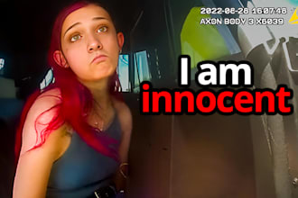 create police and true crime youtube thumbnails for you