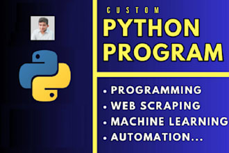 create a python program or python script