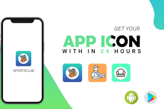 design custom mobile app icons and wireframes and UI screens