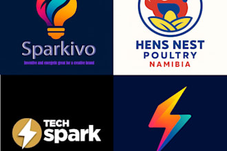 design unique, business ready logo in 24 hours