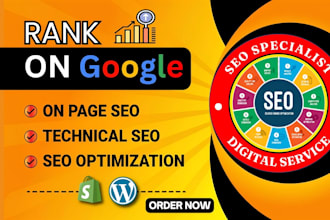be website onpage SEO and technical optimization service expert of wordpress