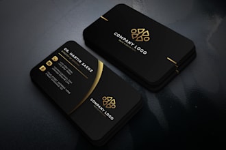 provide professional modern business card design on demand