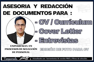 crearé tu currículum para el trabajo de tus sueños en es pt