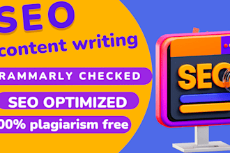 do seo optimized content writing