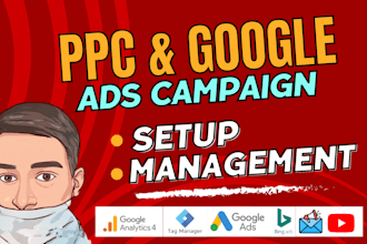 do google paid ads PPC search ad youtube advertising shopping ad campaigns bing
