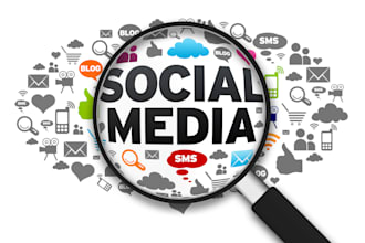 manage social media pages