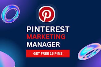 create SEO optimized pins, titles, and boards as a pinterest marketing manager