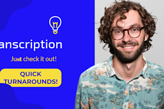 transcribe your handwritten notes or documents to text in 48 hours