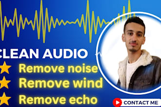 podcast audio editing video remove background noise mixing