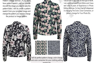 do perfect pattern changes, and color changes