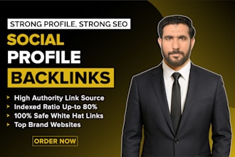 do manual profile creation and forum posting seo backlinks link building service