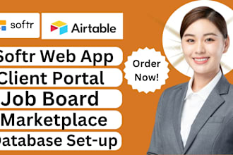 build webapp, client portal, marketplace with softr airtable