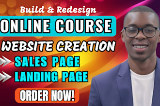 build course website on thrivecart kajabi teachable learndash wix course website