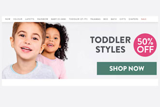 design baby clothes shopify store baby store kids baby clothes ecommerce website