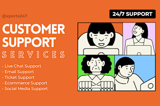be your fulltime expert customer service and customer support agent