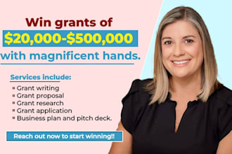 do grant writing, grant proposal, grant application, research, business plan