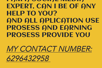 all aplication use prosess and earning prosess provide you